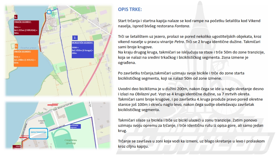Duatlon Takmičenje - Palić Lake Duathlon